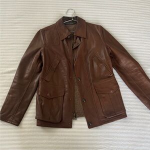 Women’s Polo Ralph Lauren Lambskin Leather Jacket